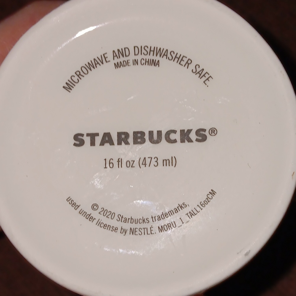 Starbucks Classic Logo Mug ■ Green Handle - Picture 6 of 6